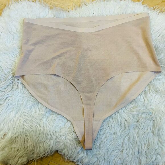 NWT Skims Womens Power Mesh High Waist Thong Jasper 4X - Picture 4 of 9